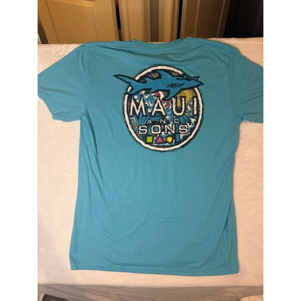 Maui and Sons Tee Shirt Size Large - Picture 3 of 6